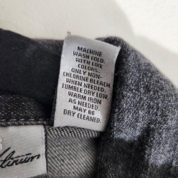 Chicos Platinum Jacket Black Denim Large - Picture 9 of 14